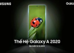 Samsung Việt Nam "nhá hàng" Galaxy A 2020 series, sẽ ra mắt vào ngày 12/12