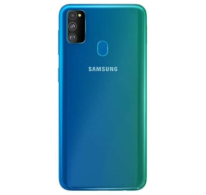 Galaxy M30s lộ diện với pin 6.000mAh, cụm 3 camera hình chữ nhật, giá rẻ