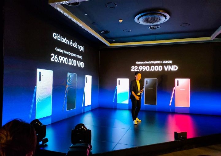Samsung Galaxy Note 10 và Note 10+ chính thức ra mắt tại Việt Nam: giá từ 22,9 triệu đồng, mở bán 23/8