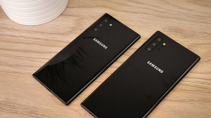 Trên tay "mô hình" Samsung Galaxy Note 10 và Note 10+ 1