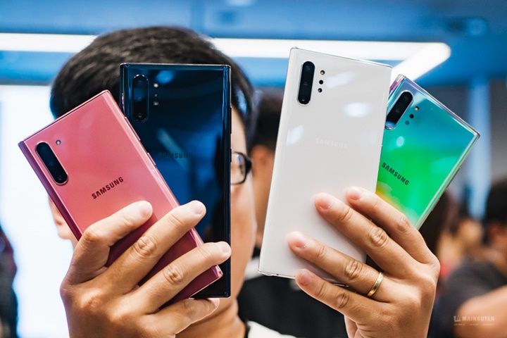 Trên tay Samsung Galaxy Note 10 và Note 10+ đầy đủ 4 màu sắc tại Việt Nam