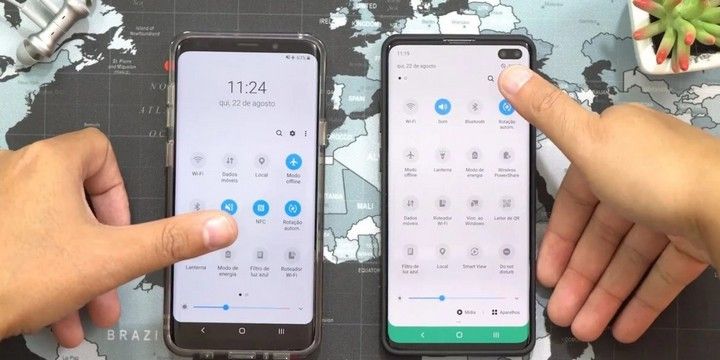 Bất ngờ xuất hiện hình ảnh Galaxy S10 chạy Android 10 và giao diện One UI 2.0 mới tinh gọn hơn, hiện đại hơn