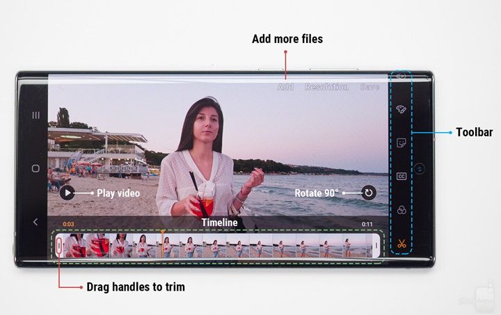 Hướng dẫn chỉnh sửa video ngay trên Galaxy Note 10 đơn giản và hiệu quả