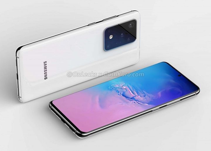 Samsung Galaxy S11+ lộ ảnh render với màn hình 6.9-inch, 5 camera sau thiết kế lạ