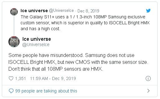 Hóa ra Samsung chỉ bán hàng "thường" cho Xiaomi, giữ lại cảm biến 108MP xịn độc quyền cho Galaxy S11+