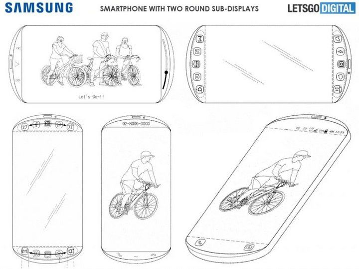 Lộ thiết kế smartphone mới của Samsung: Có tới 3 màn hình, thiết kế như máy chơi game