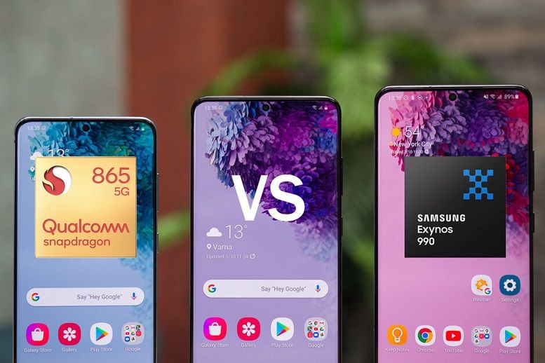 Samsung: Không có sự khác biệt về hiệu năng giữa Exynos 990 và Snapdragon 865 trên Galaxy S20