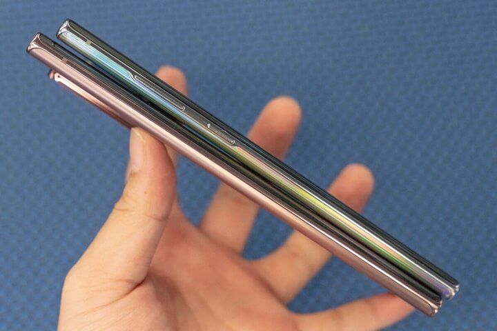 Galaxy Note20 Ultra so dáng cùng Note10+