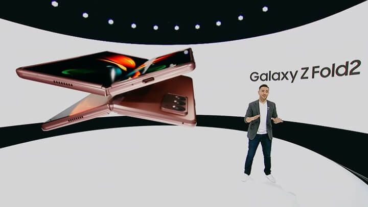 Galaxy Z Fold2 ra mắt - Thiết kế mới, nâng cấp bản lề, chống bụi tốt hơn