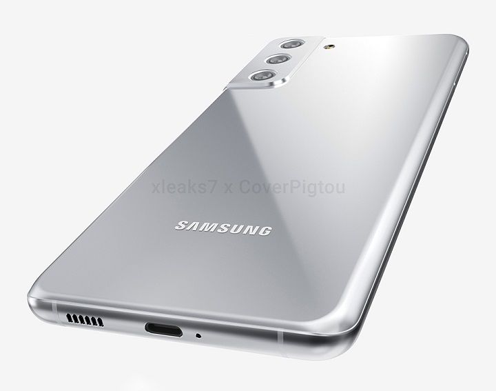 Thiết kế Galaxy S21+ lộ diện rõ nét trong hình ảnh và video render 360 độ