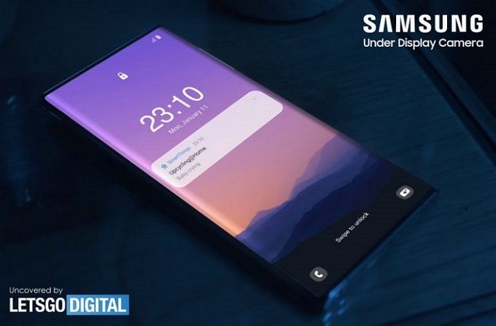 Galaxy Note 21 Ultra lộ diện với camera ẩn dưới màn hình?