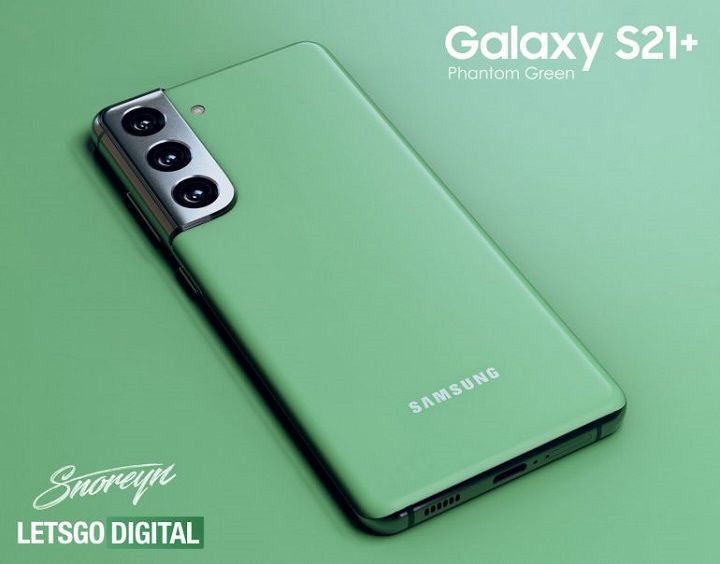 Galaxy S21+ sắp có thêm phiên bản màu xanh lá Phantom Green?