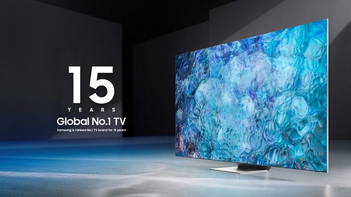 Samsung là thương hiệu TV số 1 thế giới năm thứ 15 liên tiếp