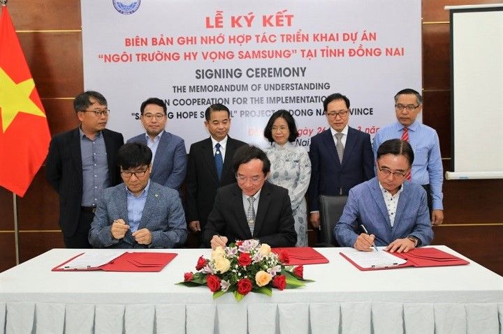 Samsung xây dựng ngôi trường Hy vọng thứ năm trị giá 22 tỉ đồng tại Việt Nam