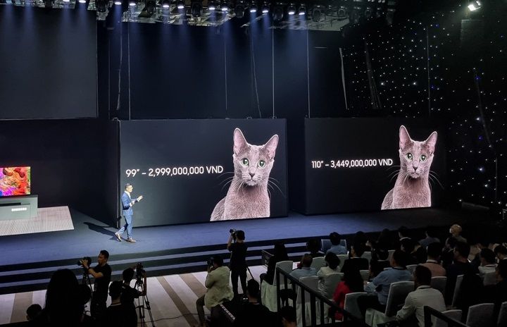 Samsung bán TV hơn 3,4 tỷ đồng tại Việt Nam